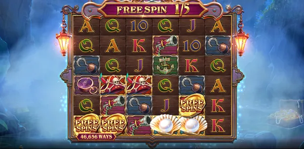 Free spins running at the full 46,656 ways