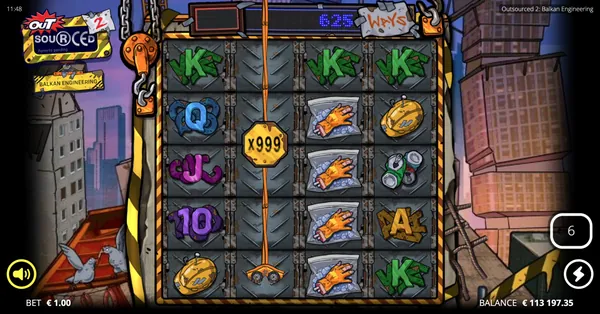 Tiltier Spins with a 999x xNudge wild in view